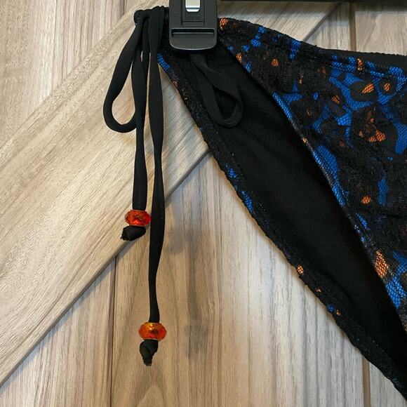 NWOT sinful by Affliction black orange bottom - Picture 3 of 5